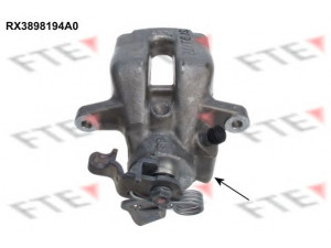 FTE RX3898194A0 stabdžių apkaba
4401H1