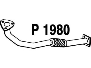 FENNO P1980 išleidimo kolektorius 
 Išmetimo sistema -> Išmetimo vamzdžiai
BM70065, 96184261, 96184261