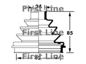 FIRST LINE FCB2373 gofruotoji membrana, kardaninis velenas 
 Ratų pavara -> Gofruotoji membrana
443498203A, 443498203A, 443 498 203 A