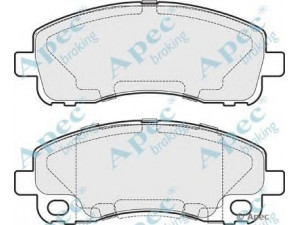APEC braking PAD1691 stabdžių trinkelių rinkinys, diskinis stabdys 
 Techninės priežiūros dalys -> Papildomas remontas
MK529567