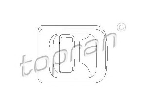TOPRAN 207 356 durų rankenėlė 
 Užrakinimo sistema -> Rankenėlės
09160789, 45 00 489, 9160789, 7700 352 489