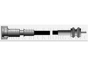 BORG & BECK BKS2037 tachometro velenas 
 Dviratė transporto priemonės -> Kabeliai ir tachometro velenaai -> Tachometro velenas
7700796635