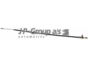 JP GROUP 1370300100 trosas, stovėjimo stabdys 
 Stabdžių sistema -> Valdymo svirtys/trosai
1244201185, 2014200685, 2014200785