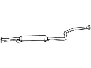 AKS DASIS SG65420 vidurinis duslintuvas