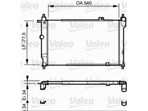 VALEO 730993 radiatorius, variklio aušinimas 
 Aušinimo sistema -> Radiatorius/alyvos aušintuvas -> Radiatorius/dalys
1300108, 1300134, 1300108, 1300134
