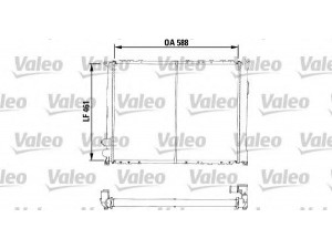 VALEO 730541 radiatorius, variklio aušinimas 
 Aušinimo sistema -> Radiatorius/alyvos aušintuvas -> Radiatorius/dalys
7701035719
