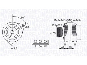 MAGNETI MARELLI 063341695010 kintamosios srovės generatorius 
 Elektros įranga -> Kint. sr. generatorius/dalys -> Kintamosios srovės generatorius
1074633, 1107444, 5026722, 5030589