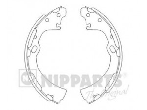 NIPPARTS J3501038 stabdžių trinkelių komplektas 
 Techninės priežiūros dalys -> Papildomas remontas
5-86106-386, 5-86118-677, 5-86122-645
