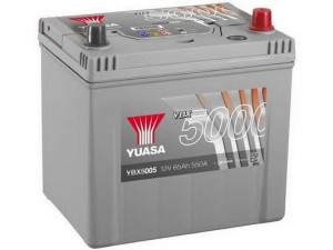YUASA YBX5005 starterio akumuliatorius 
 Elektros įranga -> Akumuliatorius