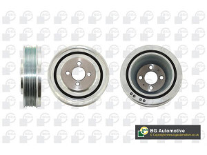 BGA DP1138 skriemulys, alkūninis velenas 
 Diržinė pavara -> Dirželio skriemulys
504017415, 504078435