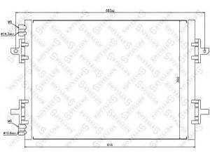 STELLOX 10-45504-SX kondensatorius, oro kondicionierius 
 Oro kondicionavimas -> Kondensatorius
60 25 313 367, 6025313367