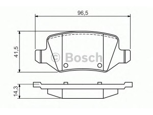 BOSCH 0 986 494 569 stabdžių trinkelių rinkinys, diskinis stabdys 
 Techninės priežiūros dalys -> Papildomas remontas
414 420 01 20, A 414 420 01 20