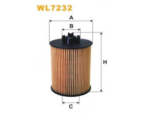 WIX FILTERS WL7232 alyvos filtras 
 Techninės priežiūros dalys -> Techninės priežiūros intervalai
650307, 650311, 9192425, 90543378