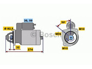 BOSCH 0 001 218 141 starteris
1516771R, 75891510, 75891510