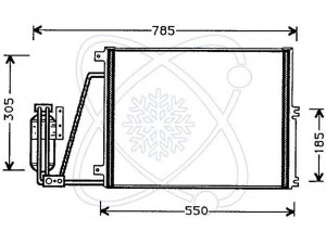 ELECTRO AUTO 30O0015 kondensatorius, oro kondicionierius 
 Oro kondicionavimas -> Kondensatorius
1850051, 1850061, 52479125, 52484484