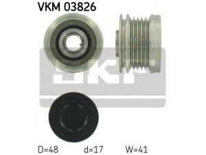 SKF VKM 03826 laisvos eigos sankaba, kint. sr. generatorius 
 Diržinė pavara -> Laisvos eigos sankaba, kint. sr. generatorius
640 150 03 60, 640 150 05 60, 640 150 06 60