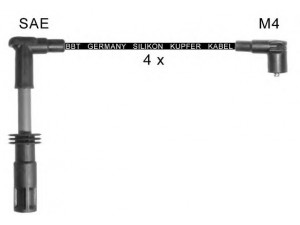 BBT ZK1041 uždegimo laido komplektas 
 Kibirkšties / kaitinamasis uždegimas -> Uždegimo laidai/jungtys
4646919, 4646920, 46755606