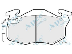 APEC braking PAD471 stabdžių trinkelių rinkinys, diskinis stabdys 
 Techninės priežiūros dalys -> Papildomas remontas
4250.72, 4250.91