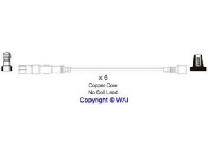 WAIglobal SL573 uždegimo laido komplektas