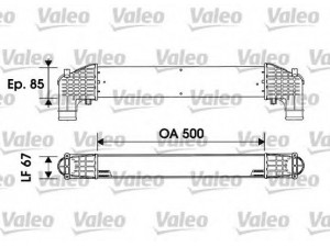 VALEO 817936 tarpinis suslėgto oro aušintuvas, kompresorius 
 Variklis -> Oro tiekimas -> Įkrovos agregatas (turbo/superįkrova) -> Tarpinis suslėgto oro aušintuvas
1020622, 1109138, 1020622622, 1109138138