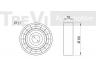 TREVI AUTOMOTIVE TA1364 kreipiantysis skriemulys, V formos rumbuotas diržas