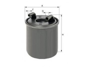 UNIFLUX FILTERS XN436 kuro filtras 
 Techninės priežiūros dalys -> Papildomas remontas
642 090 17 52, 642 090 18 52, 642 090 20 52