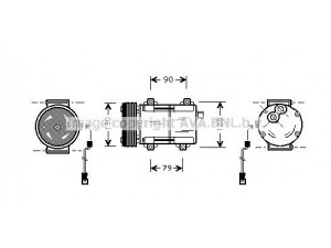 AVA QUALITY COOLING FDK160 kompresorius, oro kondicionierius 
 Oro kondicionavimas -> Kompresorius/dalys
F57H19D629BB, F77H19D629BA
