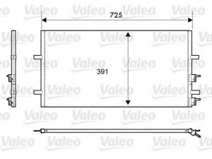 VALEO 814087 kondensatorius, oro kondicionierius 
 Oro kondicionavimas -> Kondensatorius
1383318, 6C1119710AC, 8FC351318411