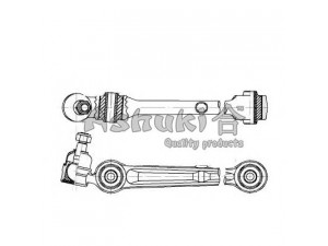 ASHUKI C864-01 vikšro valdymo svirtis 
 Ašies montavimas/vairavimo mechanizmas/ratai -> Valdymo svirtis/pasukamosios svirties sujungimas -> Vairo trauklės (valdymo svirtis, išilginis balansyras, diago
210382/ABS, 32-16 050 0023/MEYLE