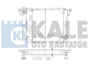 KALE OTO RADYATÖR 121600 radiatorius, variklio aušinimas 
 Aušinimo sistema -> Radiatorius/alyvos aušintuvas -> Radiatorius/dalys
7700574914, 6000/575/612, 7700574914