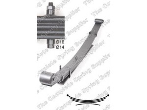 ROC LS8295 lingės paketas 
 Pakaba -> Lakštinė spyruoklinė pakaba
551004A711