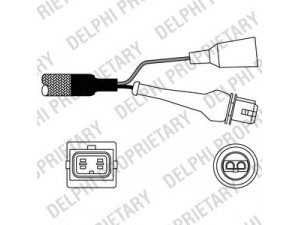 DELPHI ES10957-12B1 lambda jutiklis 
 Elektros įranga -> Jutikliai
60537650, 8627750, 8631670, 8642738