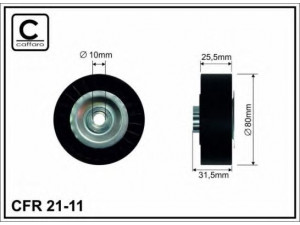 CAFFARO 21-11 kreipiantysis skriemulys, V formos rumbuotas diržas 
 Diržinė pavara -> V formos rumbuotas diržas/komplektas -> Laisvasis/kreipiamasis skriemulys
46454419, 46514222, 46794035, 60814033
