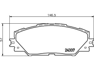 HELLA PAGID 8DB 355 006-871 stabdžių trinkelių rinkinys, diskinis stabdys 
 Techninės priežiūros dalys -> Papildomas remontas
0446542150, 0446542180, 0446542190