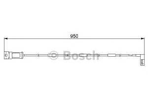 BOSCH 1 987 474 928 įspėjimo kontaktas, stabdžių trinkelių susidėvėjimas 
 Stabdžių sistema -> Susidėvėjimo indikatorius, stabdžių trinkelės
1238404, 90305918