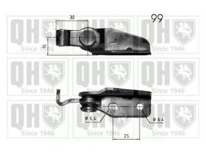 QUINTON HAZELL QTS840233 dujinė spyruoklė, bagažinė 
 Priedai -> Bagažinė/pakrovimo skyrius
G14S-63-620C, G14S-63-620D
