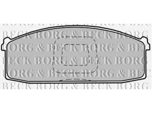 BORG & BECK BBP1280 stabdžių trinkelių rinkinys, diskinis stabdys 
 Techninės priežiūros dalys -> Papildomas remontas
4106011L25, 41060D1426, 41060D1726