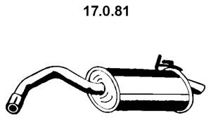EBERSPÄCHER 17.0.81 galinis duslintuvas
77 00 308 553