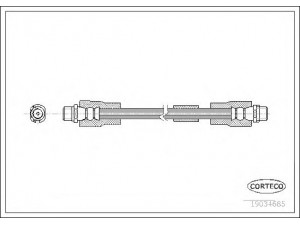 CORTECO 19034685 stabdžių žarnelė 
 Stabdžių sistema -> Stabdžių žarnelės
4E0511707A
