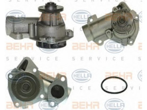 HELLA 8MP 376 804-211 vandens siurblys 
 Aušinimo sistema -> Vandens siurblys/tarpiklis -> Vandens siurblys
GWP151, GWP158, GWP188
