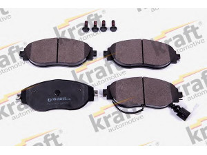 KRAFT AUTOMOTIVE 6000069 stabdžių trinkelių rinkinys, diskinis stabdys 
 Techninės priežiūros dalys -> Papildomas remontas
7N0 698 151A, 7N0698151A, 3C0698151E