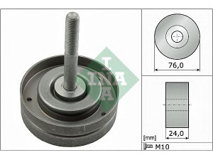 INA 532 0500 10 kreipiantysis skriemulys, V formos rumbuotas diržas 
 Diržinė pavara -> V formos rumbuotas diržas/komplektas -> Laisvasis/kreipiamasis skriemulys
03D 145 276 A, 03D 145 276 D, 03D 145 276 E