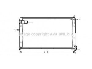 AVA QUALITY COOLING CNA2074 radiatorius, variklio aušinimas 
 Aušinimo sistema -> Radiatorius/alyvos aušintuvas -> Radiatorius/dalys
1301S3, 1301S5, 1301TF, 1301S3