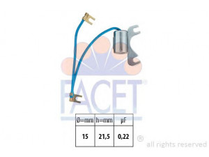 FACET 0.0534/5 kondensatorius, uždegimas
30108-657-005, T315T21971, T315T23671