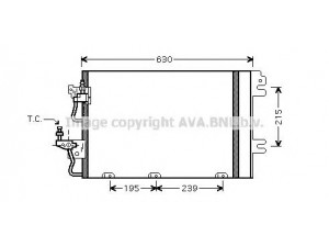 AVA QUALITY COOLING OL5366 kondensatorius, oro kondicionierius