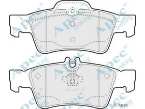 APEC braking PAD1322 stabdžių trinkelių rinkinys, diskinis stabdys 
 Techninės priežiūros dalys -> Papildomas remontas
0004230230, 0034205120, 0044204420
