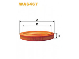 WIX FILTERS WA6467 oro filtras 
 Filtrai -> Oro filtras
1498423, A700X9601JA, 0010941704