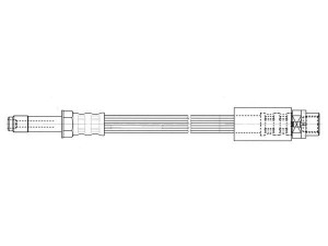 KAWE 512489 stabdžių žarnelė 
 Stabdžių sistema -> Stabdžių žarnelės
34306762837, 34306768851, 34306789431