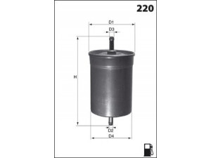 MECAFILTER E06 kuro filtras 
 Techninės priežiūros dalys -> Papildomas remontas
6N0201511A, 13321256492, 16126764348