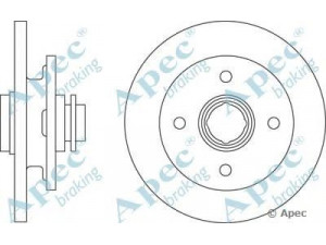 APEC braking DSK192 stabdžių diskas 
 Dviratė transporto priemonės -> Stabdžių sistema -> Stabdžių diskai / priedai
817333251, 817333251A